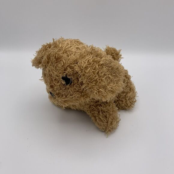 Small Brown Puppy Dog Plush Barking Voice Box Brooklyn Lollipops Cute Mini - Picture 2 of 9